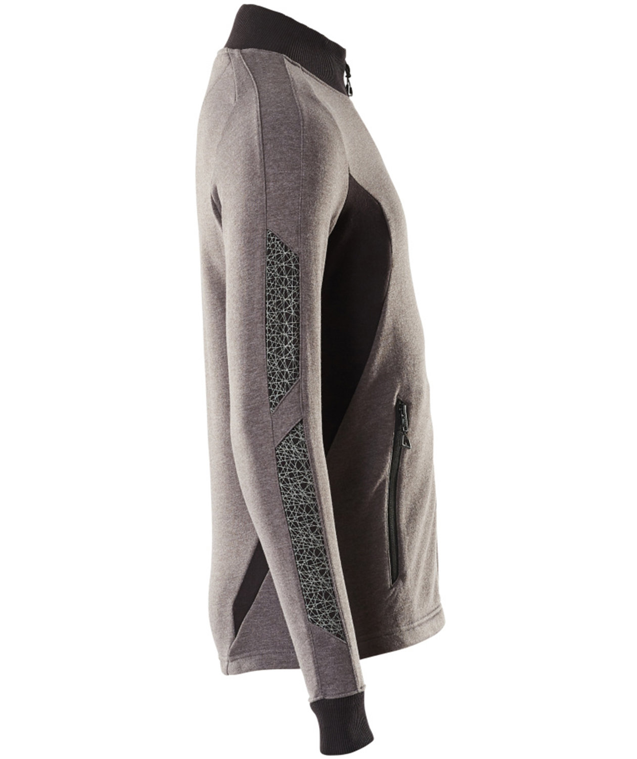 Mascot Accelerate cardigan, Dark Anthracite/Black, large image number 2