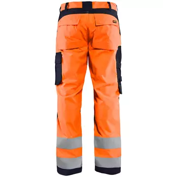 Blåkläder Multinorm arbejdsbukser, Hi-vis Orange/Marine