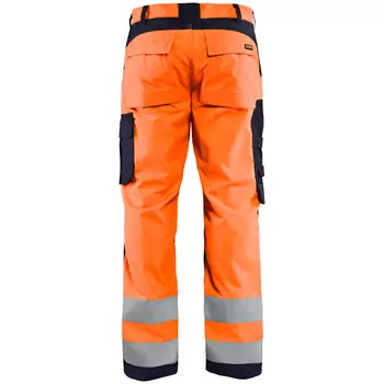 Blåkläder Multinorm arbeidsbukse, Hi-vis Oransje/Marineblå