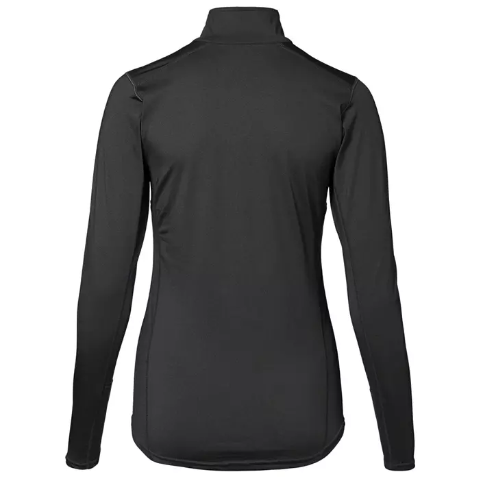 GEYSER Warm trainer long-sleeved women's running T-shirt, Black, large image number 2