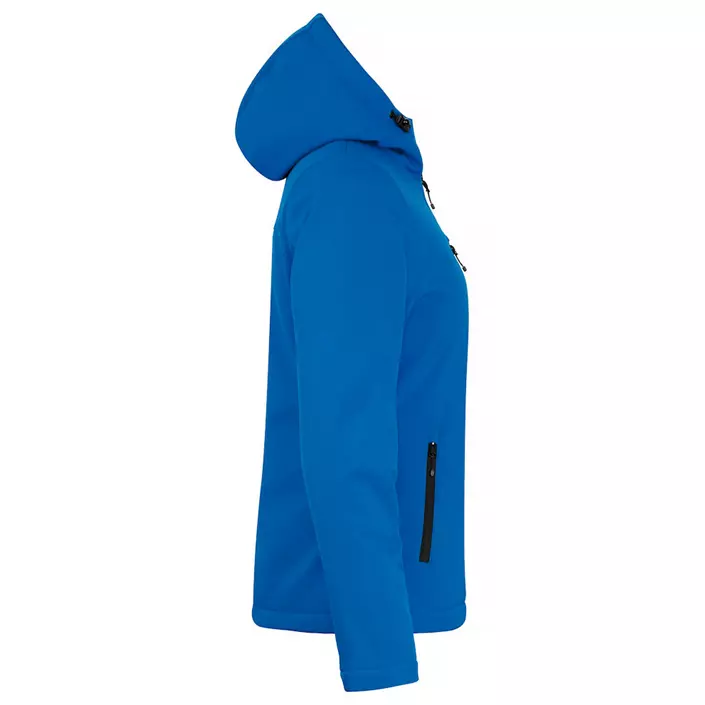 Clique lined women's softshell jacket, Royal Blue, large image number 3