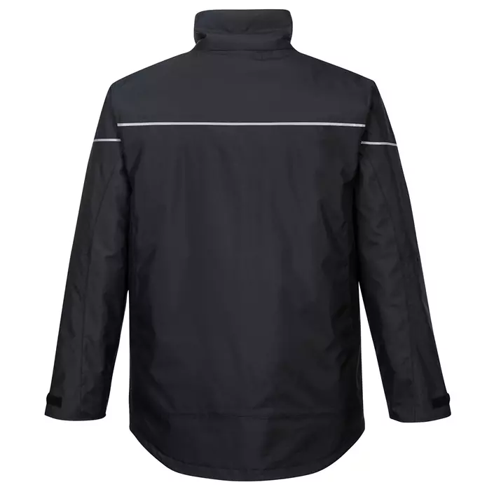 Portwest PW3 winter jacket, Black, large image number 1