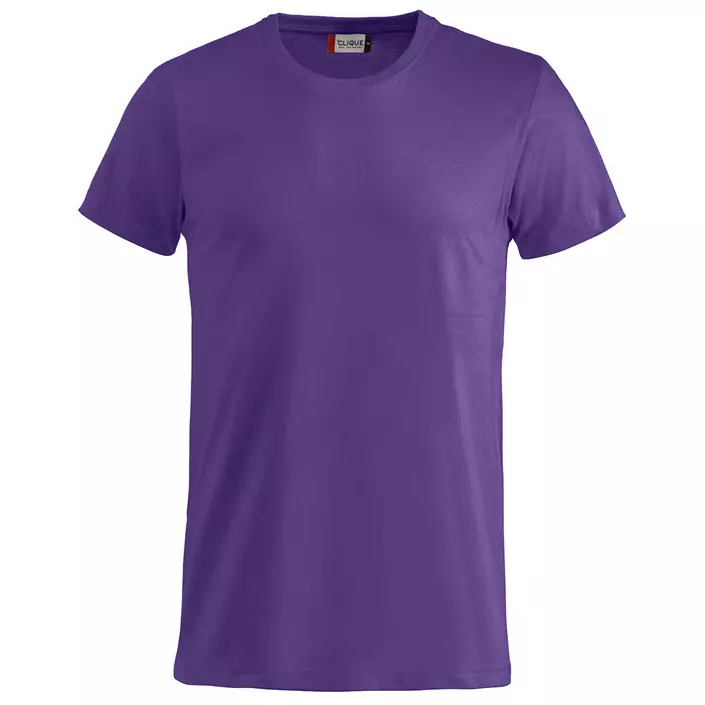 Clique Basic T-skjorte, Sterk Lilla, large image number 0