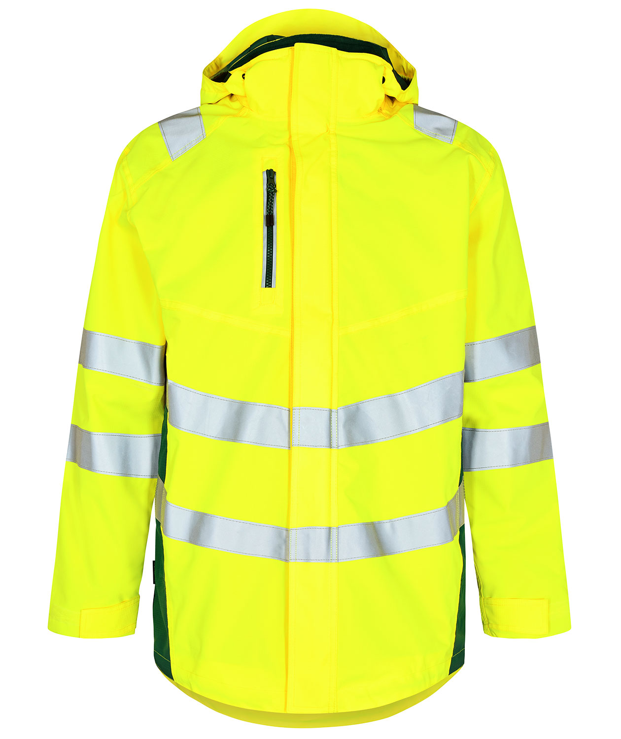 Engel Safety parkas skaljacka, Varsel Gul/Gr&ouml;n, Varsel Gul/Gr&ouml;n, swatch