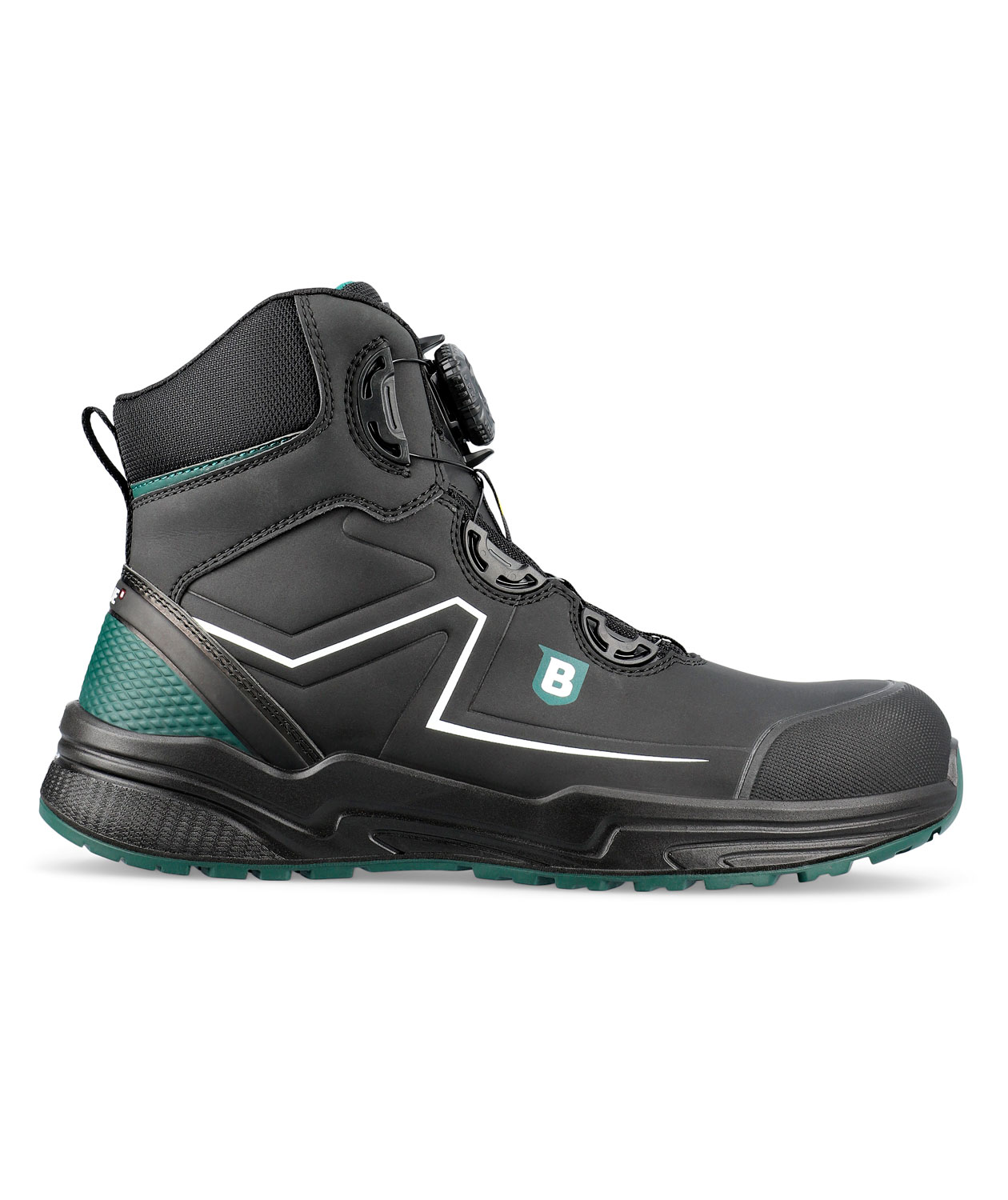 Brynje Green Way Low Boot safety boots S3, Black