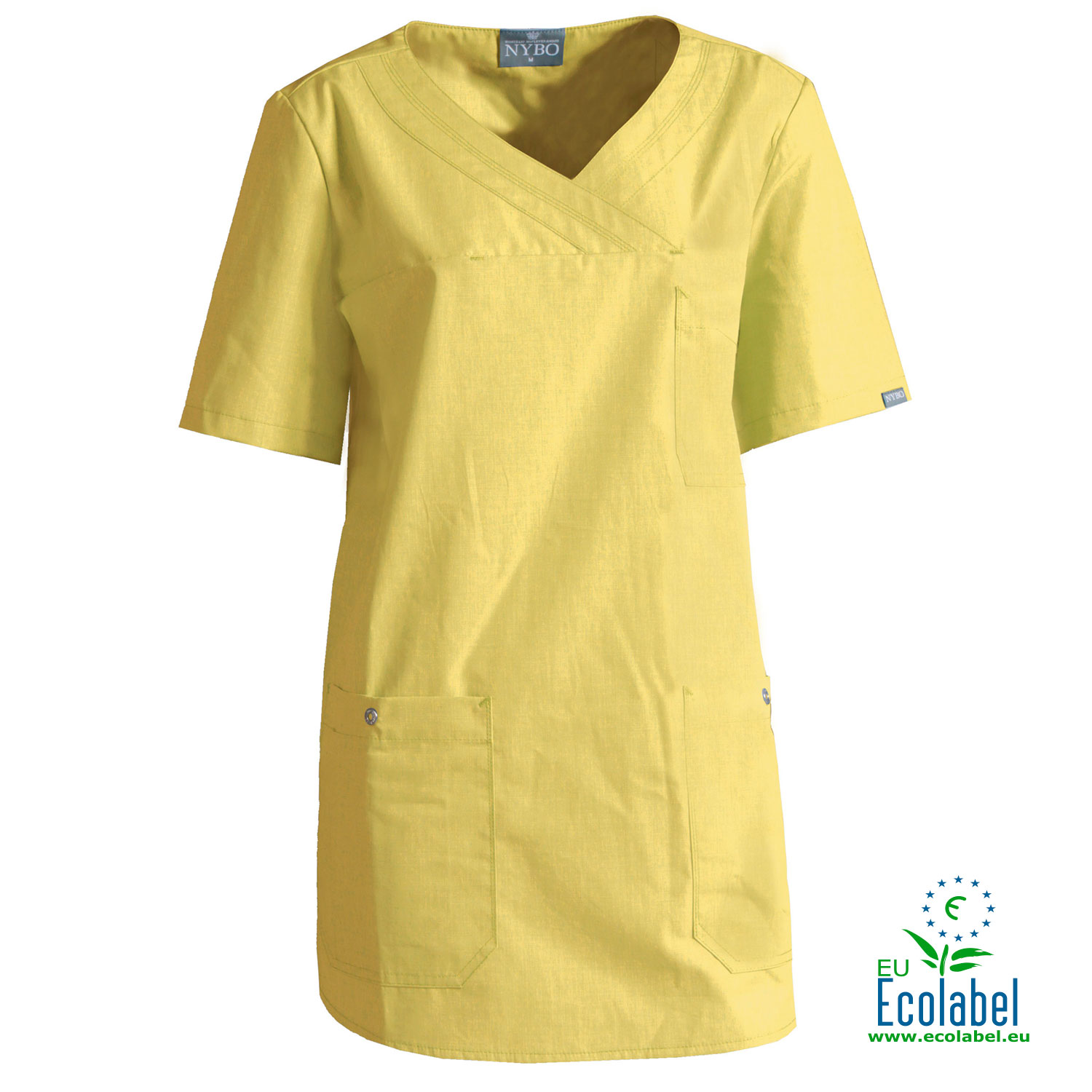 Nybo Workwear Nature Damentunika, Gelb