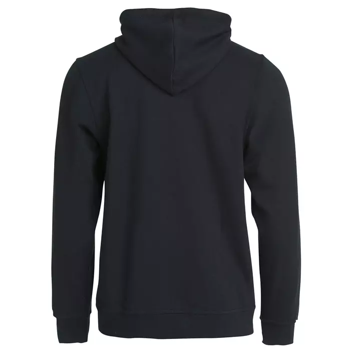 Clique Basic Hoody hoodie with full zipper, Black, large image number 2