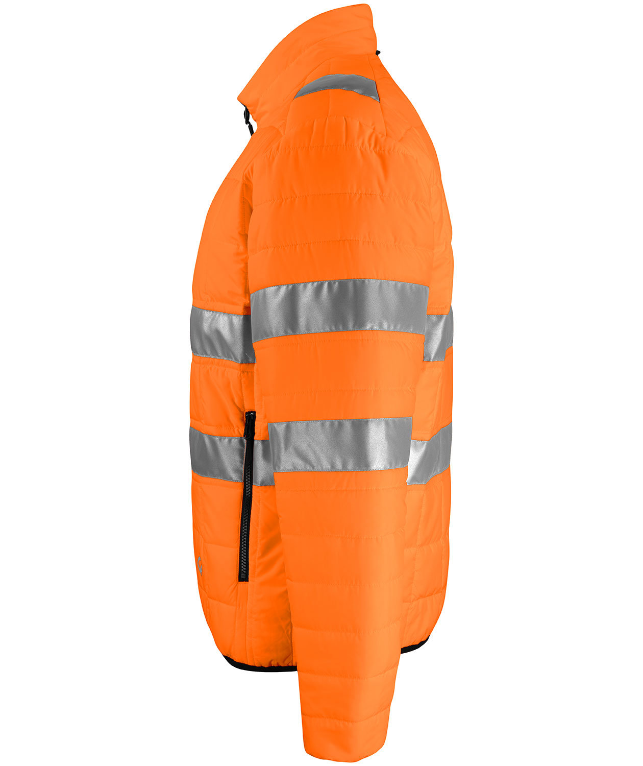 ProJob Steppjacke 6444, Hi-Vis Orange/Schwarz, large image number 2