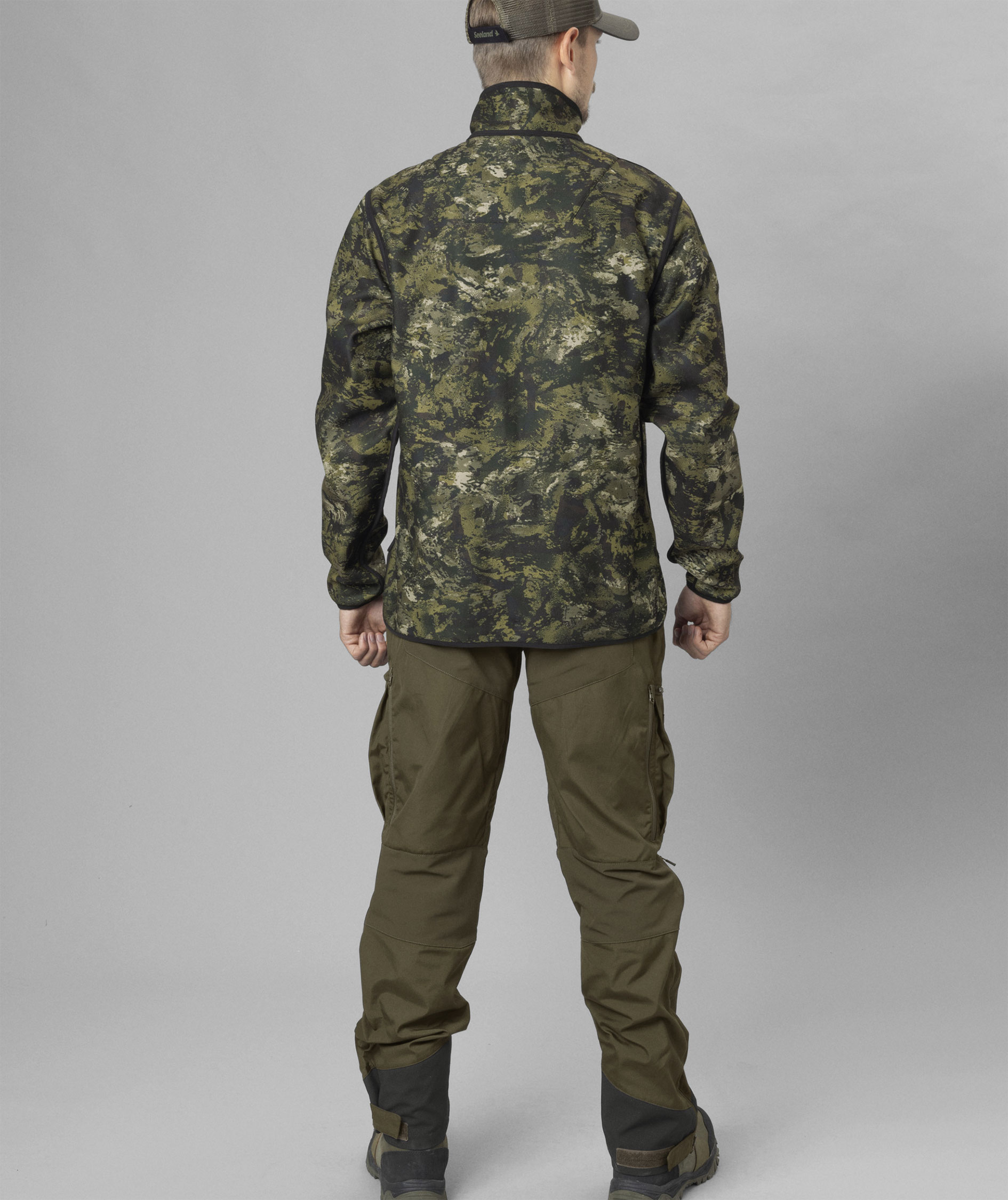 Seeland Rogue Fleece Wendejacke, Light pine/Invis green, large image number 9