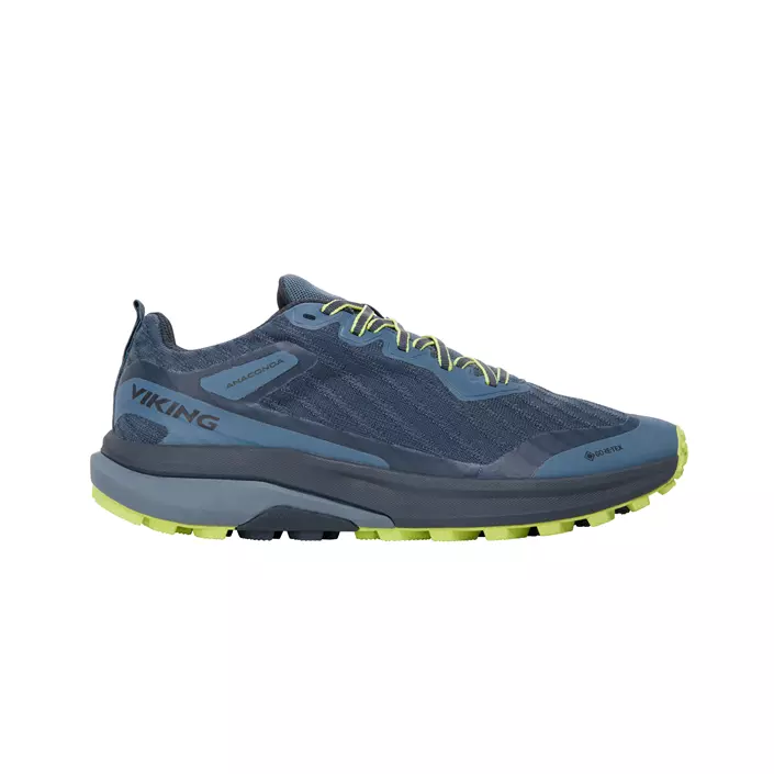 Viking Anaconda Trail Low GTX hiking shoes, Blue/Lime, large image number 0