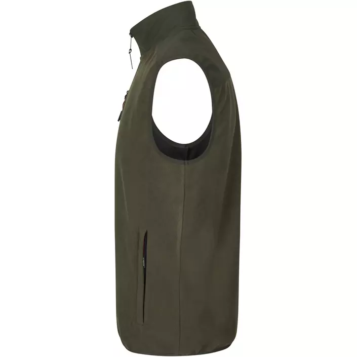 ID Fleece vest, Olive, large image number 2