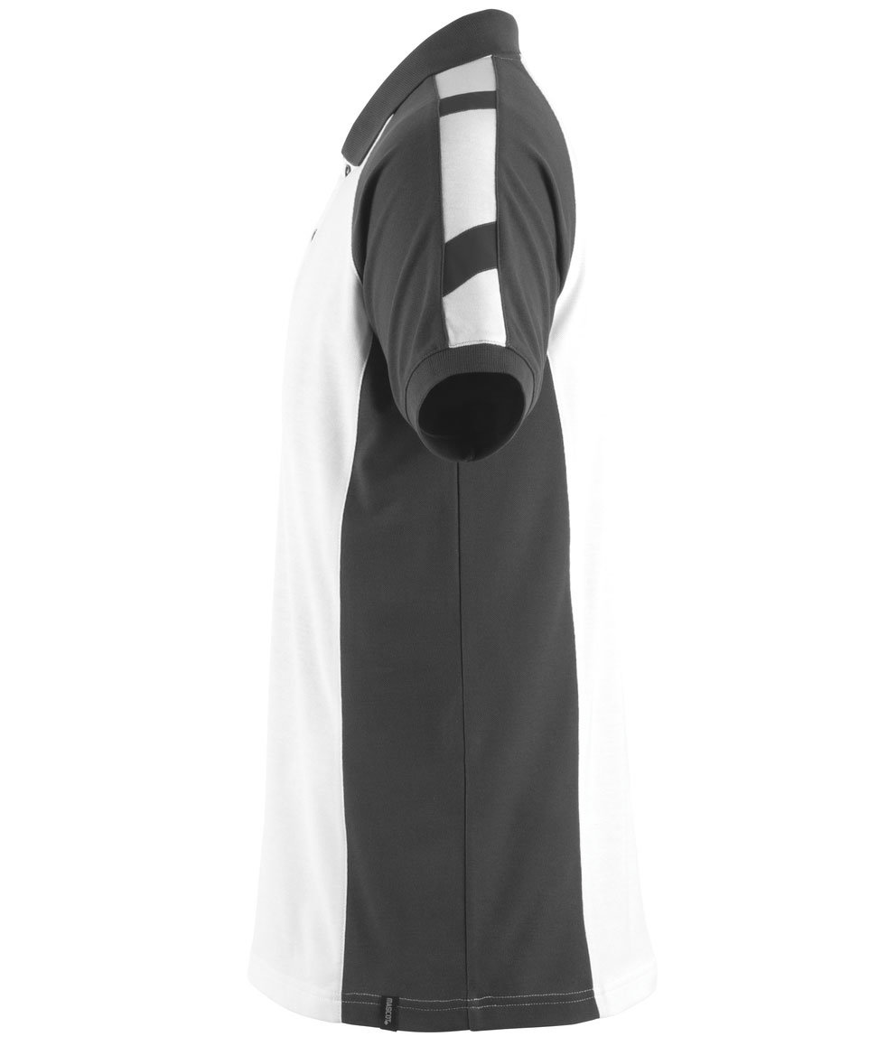 Mascot Unique polo shirt, White/Dark Antracit, large image number 1