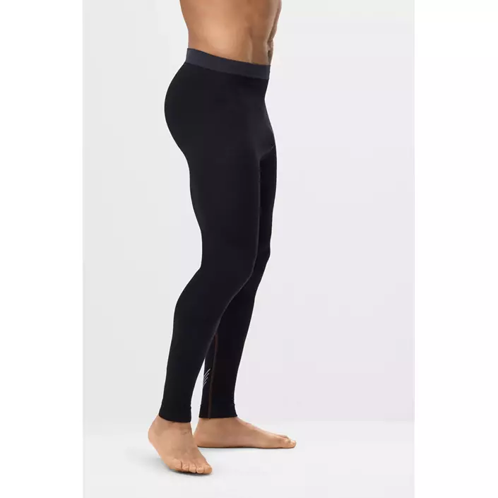 Snickers uld termounderbukser, Black, large image number 5