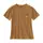 Carhartt Workwear dame T-shirt, Carhartt Brown, Carhartt Brown, swatch