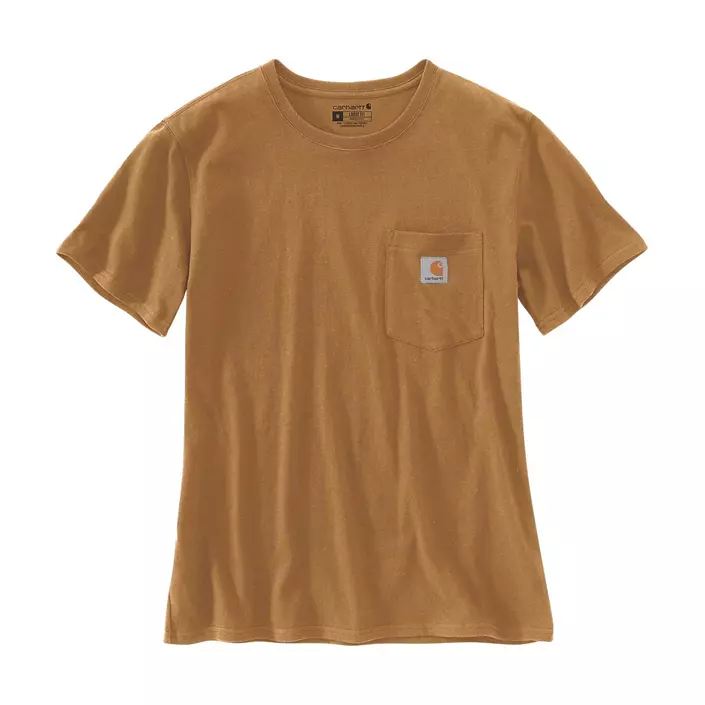 Carhartt Workwear T-shirt dam, Carhartt Brown, large image number 0
