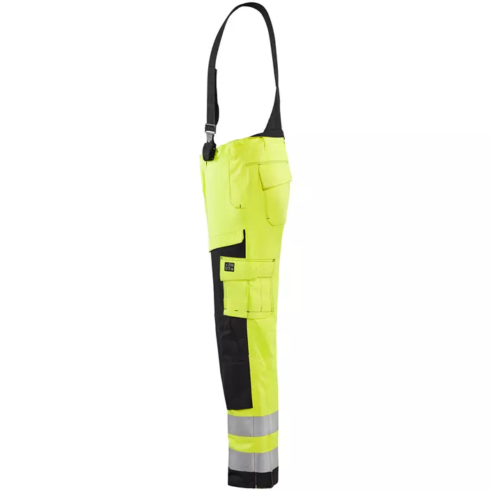 Blåkläder Multinorm winter trousers, Hi-vis yellow/Marine blue, large image number 2