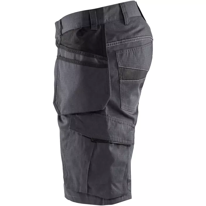 Blåkläder Unite craftsman shorts, Medium grey/black, large image number 3