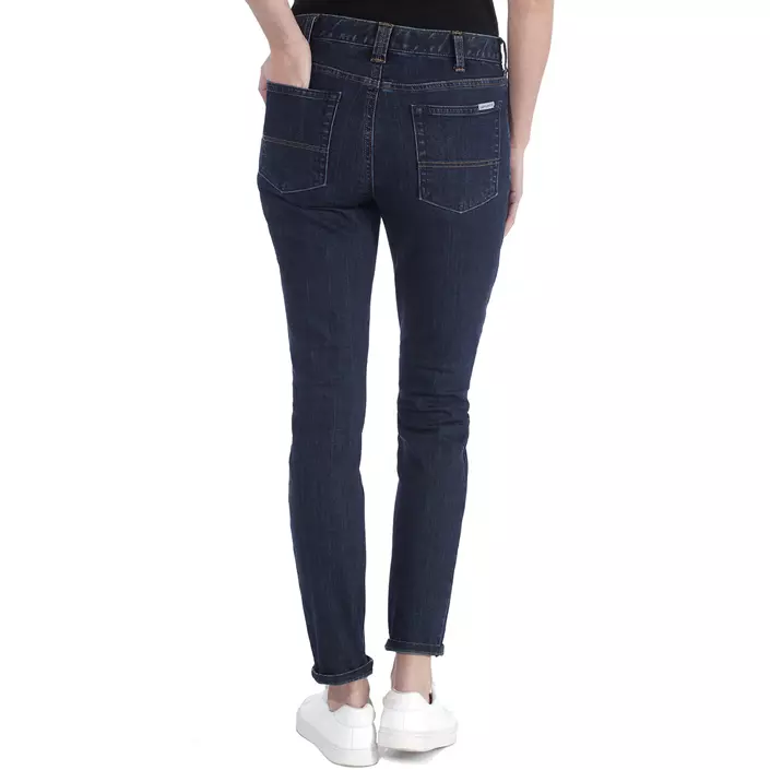 Carhartt Slim-fit Layton Denim dame jeans, Blue Topaz Heather, large image number 3