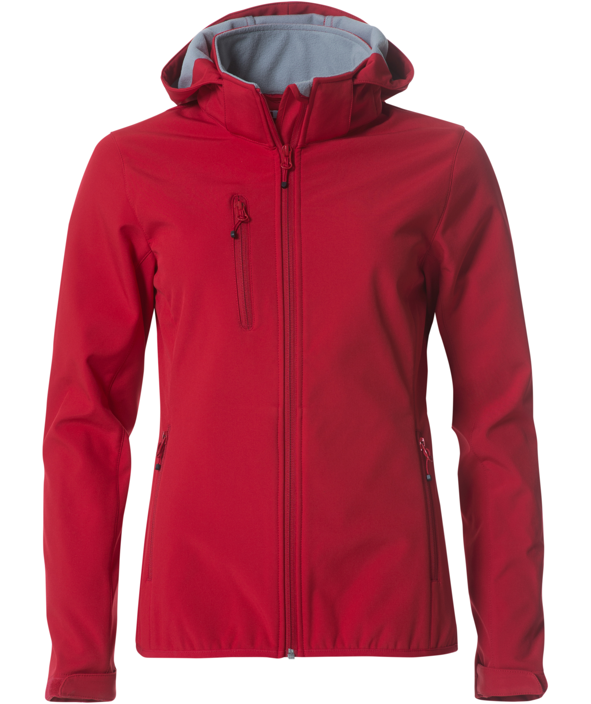 Clique Basic Hoody dame softshelljakke, R&oslash;d