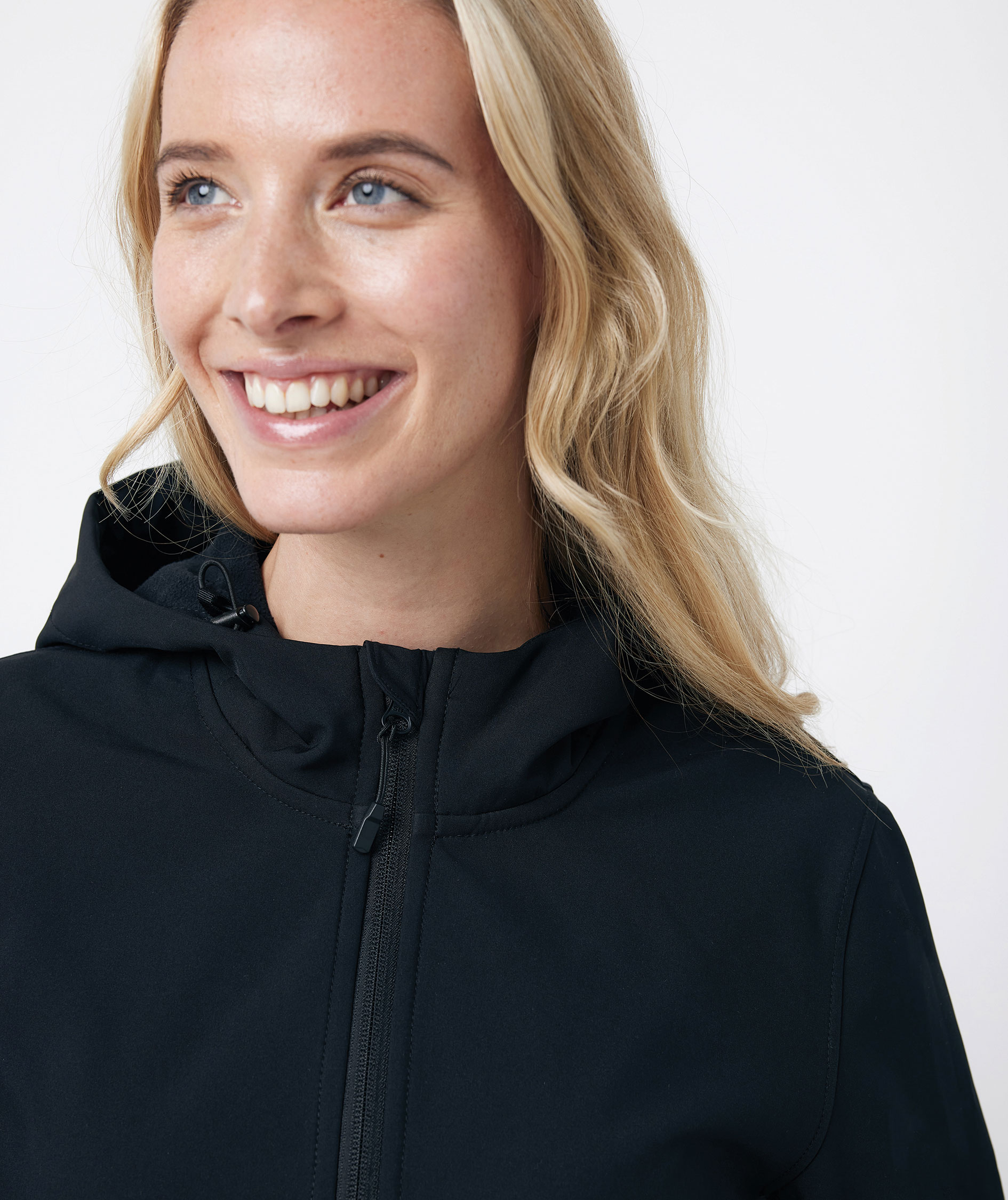 Iqoniq Makalu women's softshell jacket, Black, large image number 5