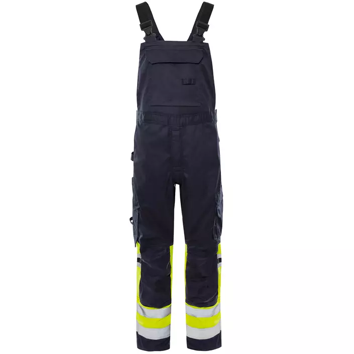 Fristads Flamestat selebukse 2168 ATHF full stretch, Hi-Vis Gul/Mørk Marine, large image number 0