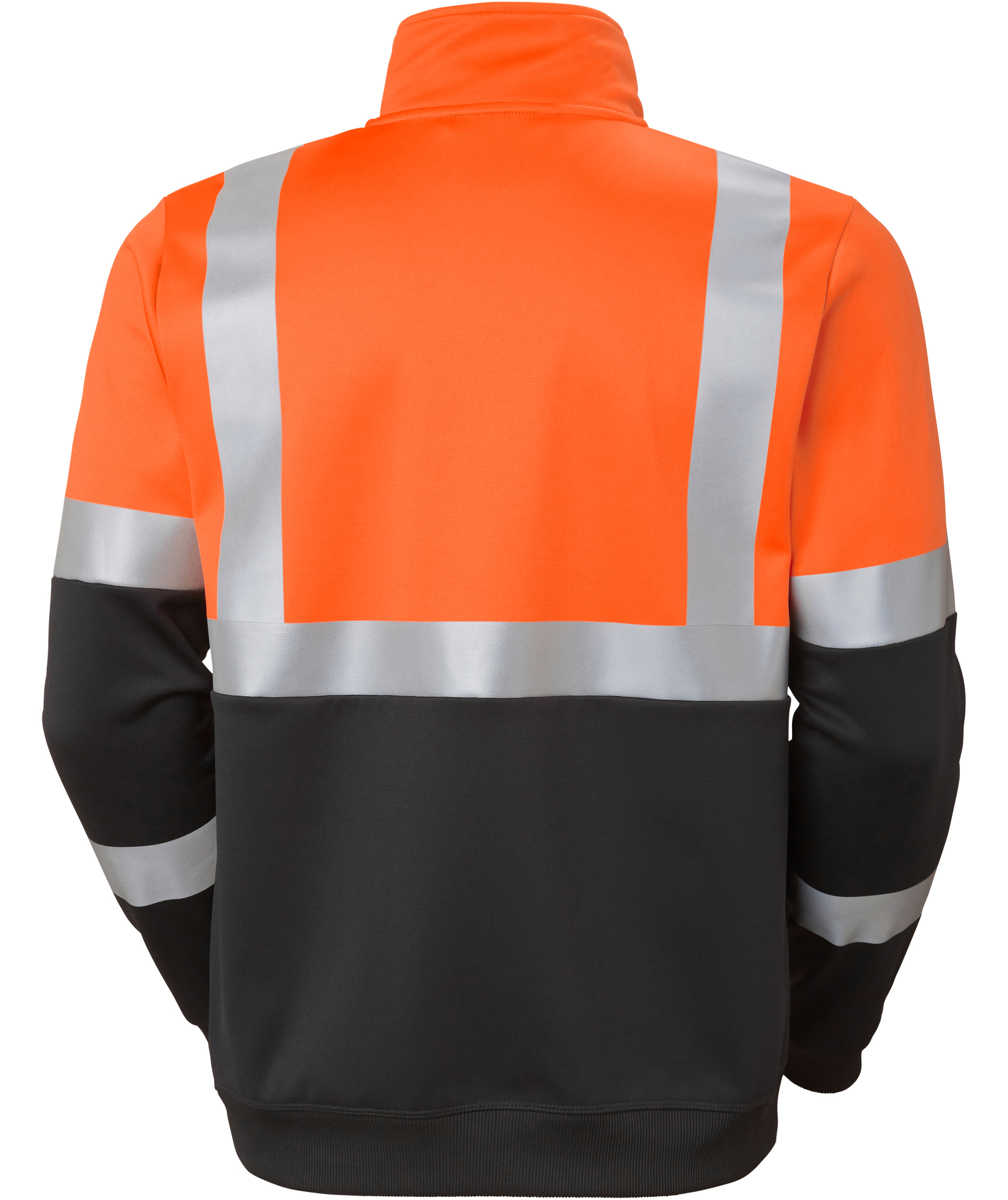 Helly Hansen Addvis half zip sweatshirt, Hi-vis Orange/Ebony, large image number 2