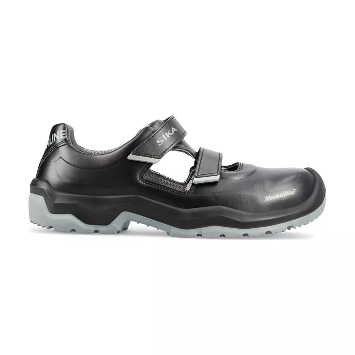 Sika Lead safety sandals S1, Black, large image number 1