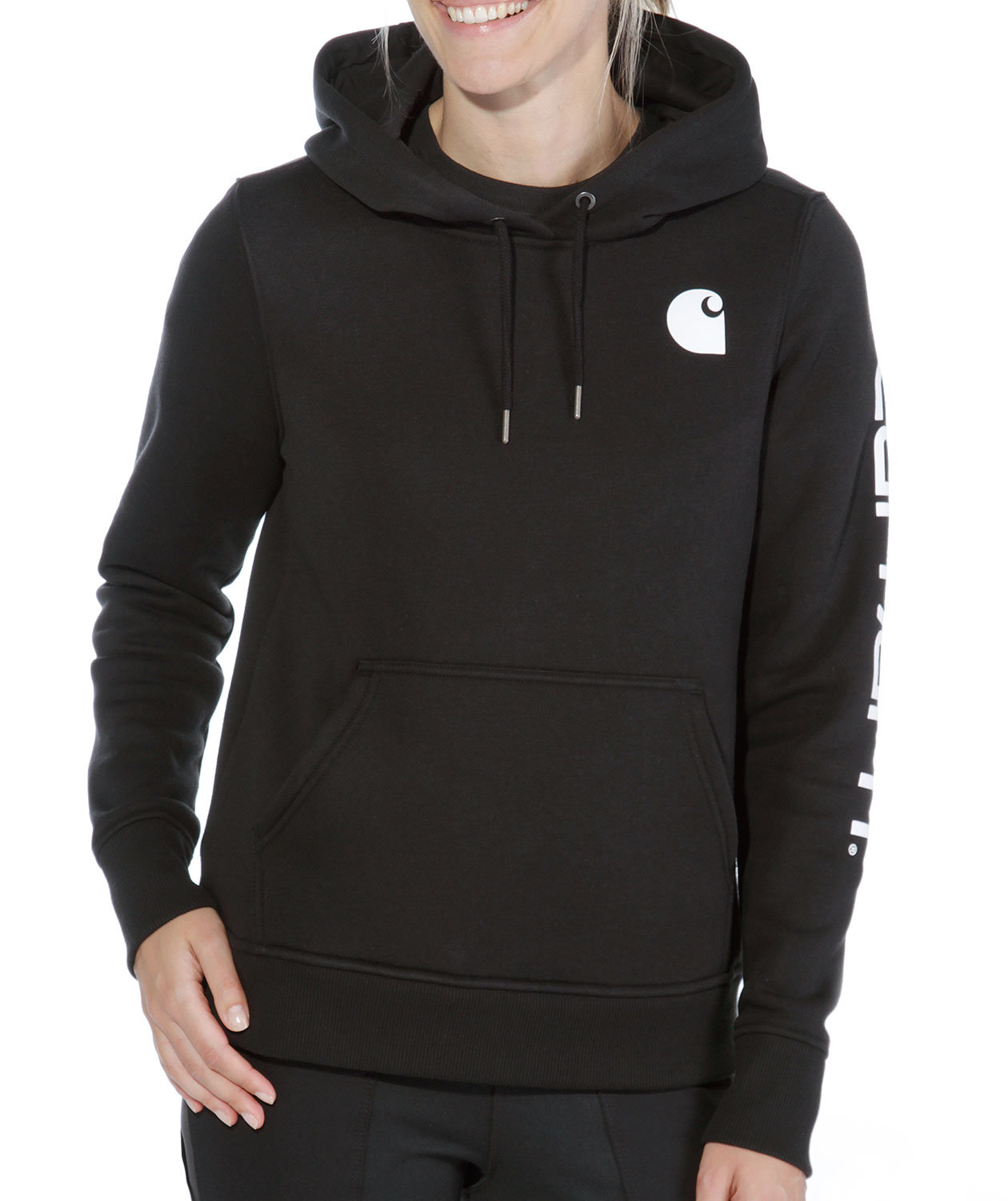 Carhartt Clarksburg dame h&aelig;ttetr&oslash;je, Sort, large image number 2