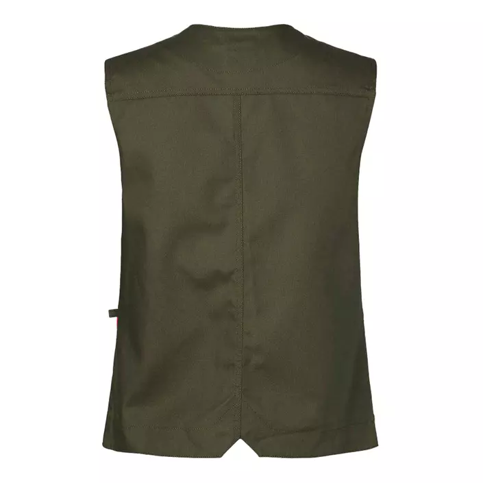 Segers 6014 women's server waistcoat, Dark Olivegreen, large image number 1