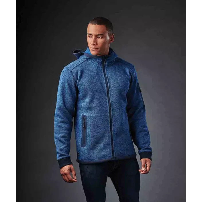 Stormtech Juneau knitted jacket, Blue Melange, large image number 1
