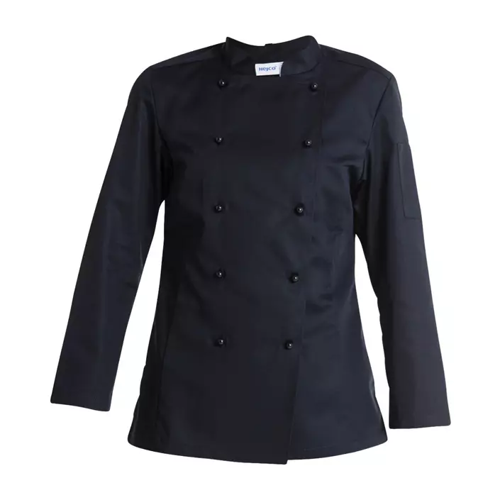 Hejco Fiona women's chefs jacket, Black, large image number 0