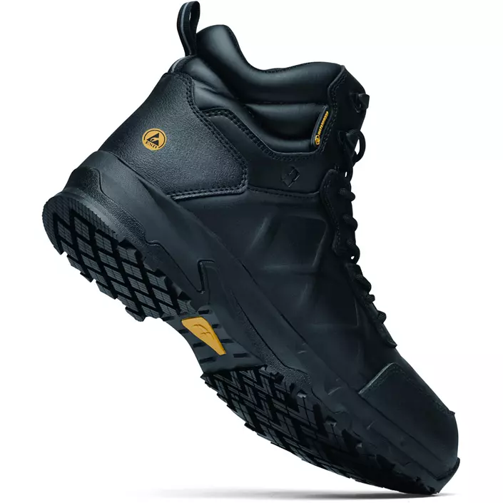 Shoes For Crews Callan Mid sikkerhedsstøvletter O6, Black, large image number 10