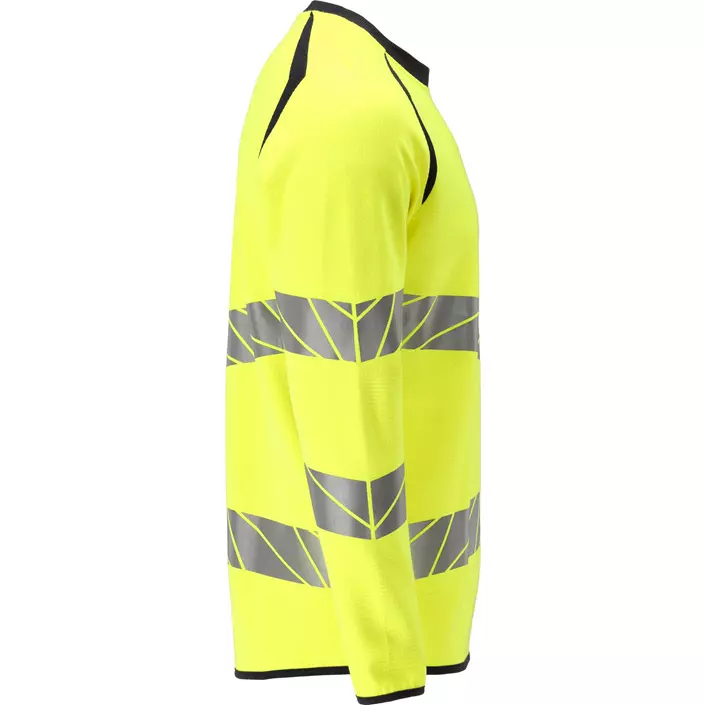 Mascot Accelerate Multisafe sweatshirt, Varsel Gul/Mörk Marinblå, large image number 2