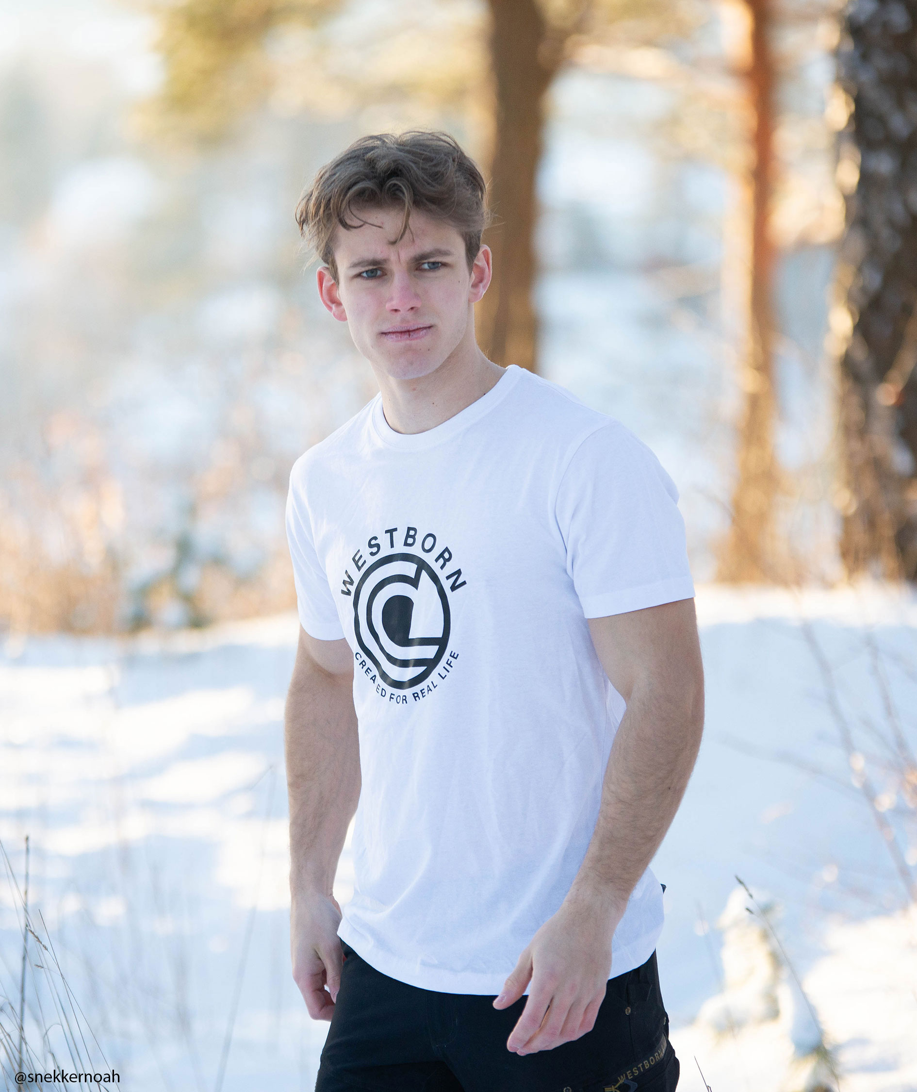 Westborn Logo T-shirt, White