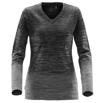 Stormtech Avalanche langärmliges Damen T-Shirt, Karbon Meliert