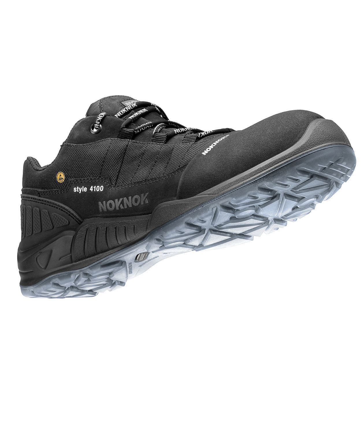 NOKNOK 4100 sikkerhedssko S1P, Sort, large image number 3