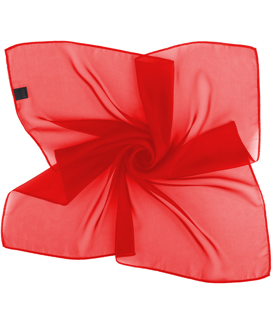 Karlowsky classic chiffon t&oslash;rkl&aelig;de, Red, Red, large image number 3