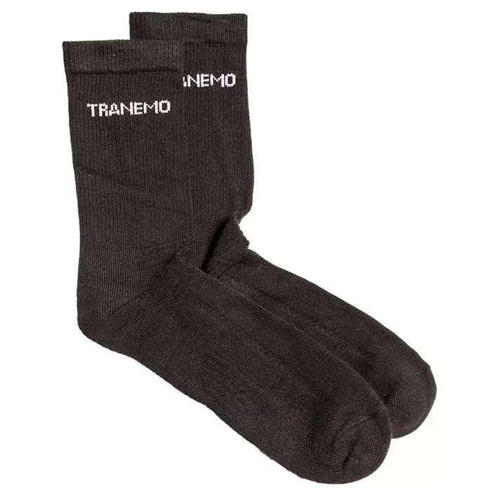 Tranemo work socks, Black, large image number 0