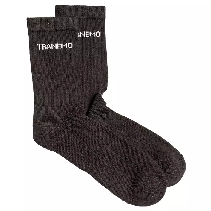 Tranemo work socks, Black, large image number 0
