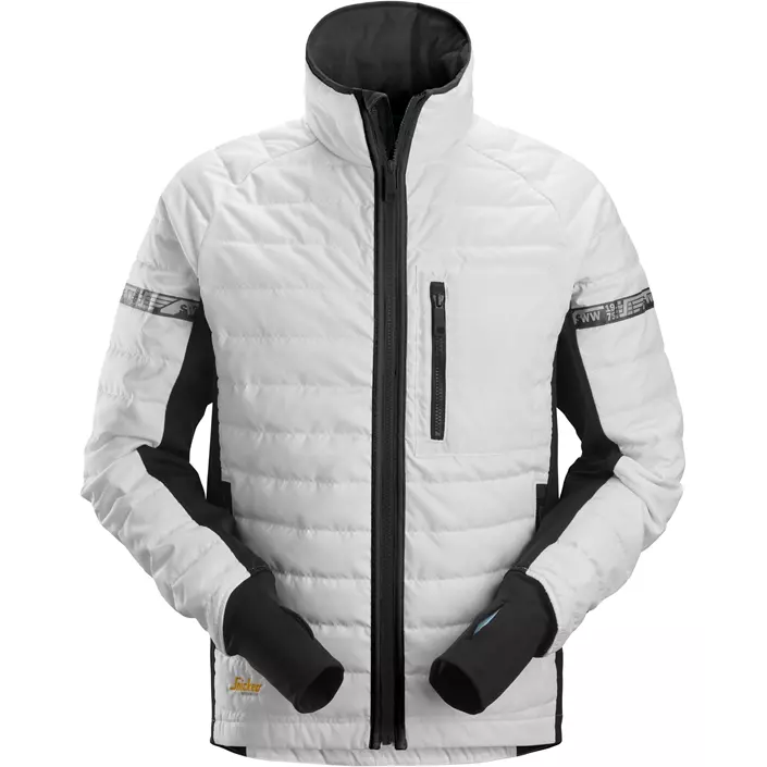 Snickers AllroundWork 37.5® insulator jacket 8101, White/black, large image number 0