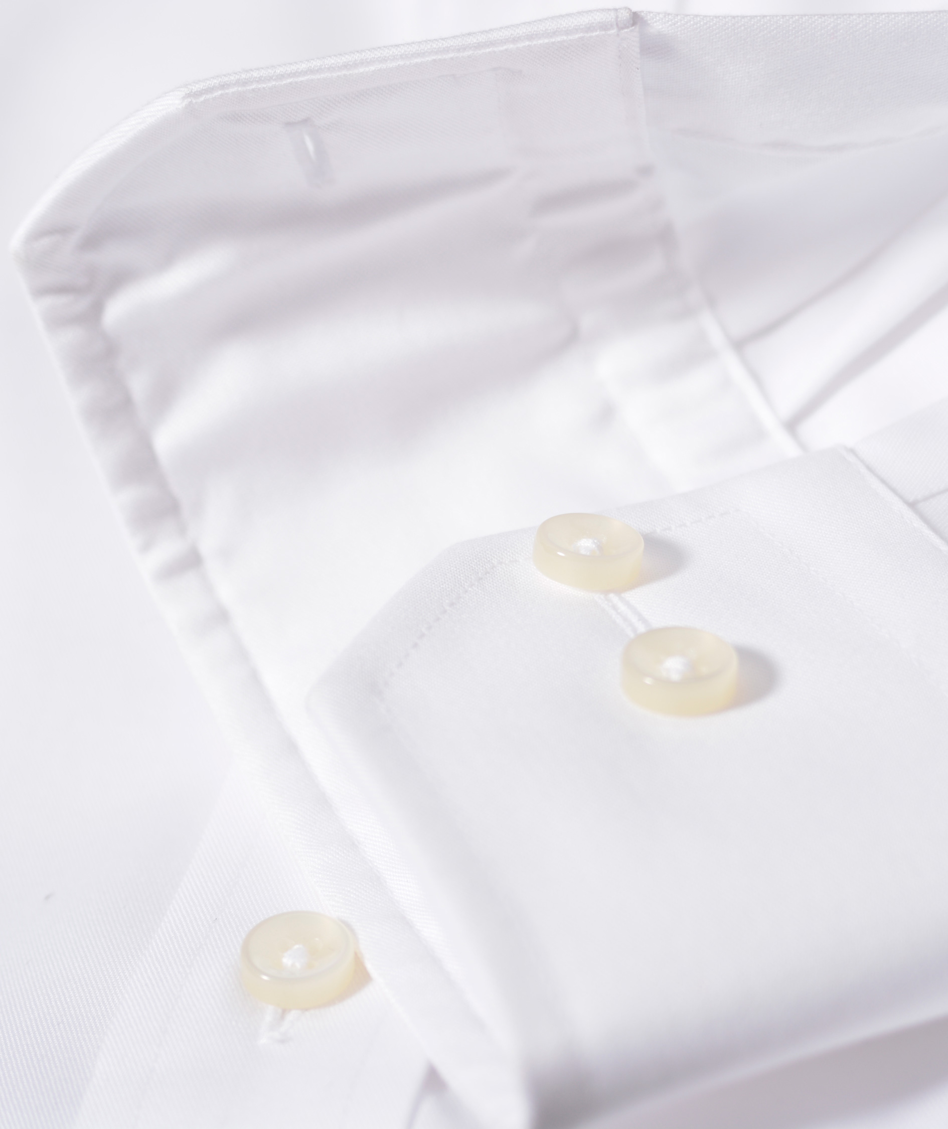 J. Harvest & Frost Twill Green Bow O1 slim fit shirt, White, large image number 7