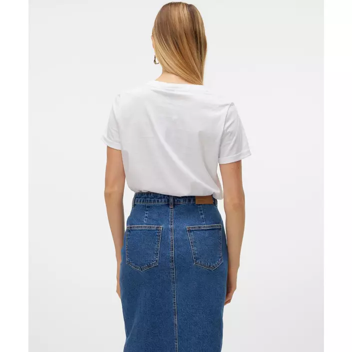 Vero Moda VMPAULA T-shirt, Bright White, large image number 1