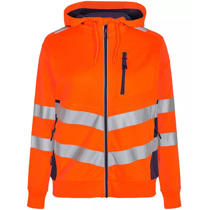 Engel Safety hoodie dam, Orange/Blue Ink, large image number 0