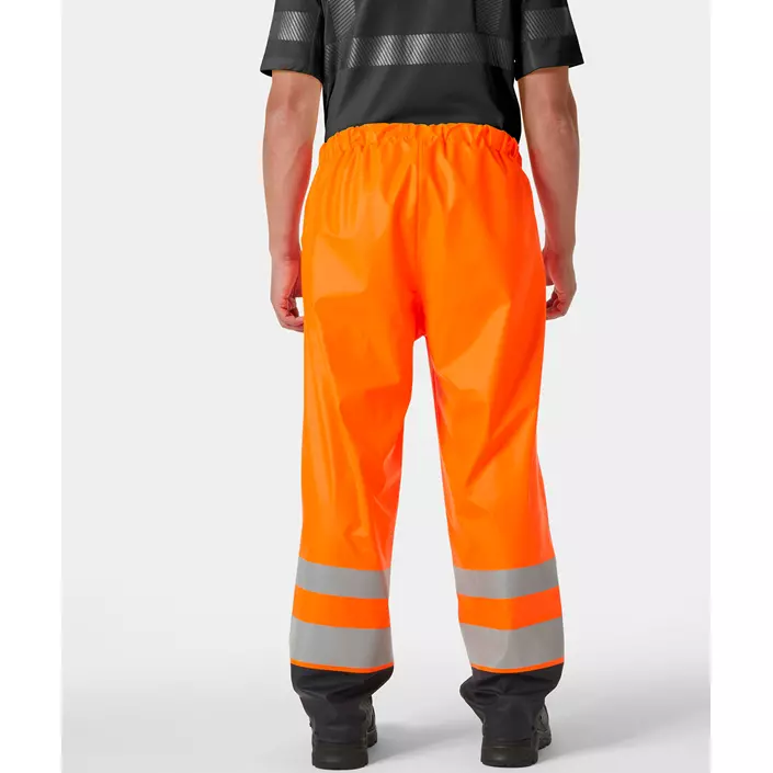 Helly Hansen Addvis regnbyxa, Varsel Orange/Ebony, large image number 3
