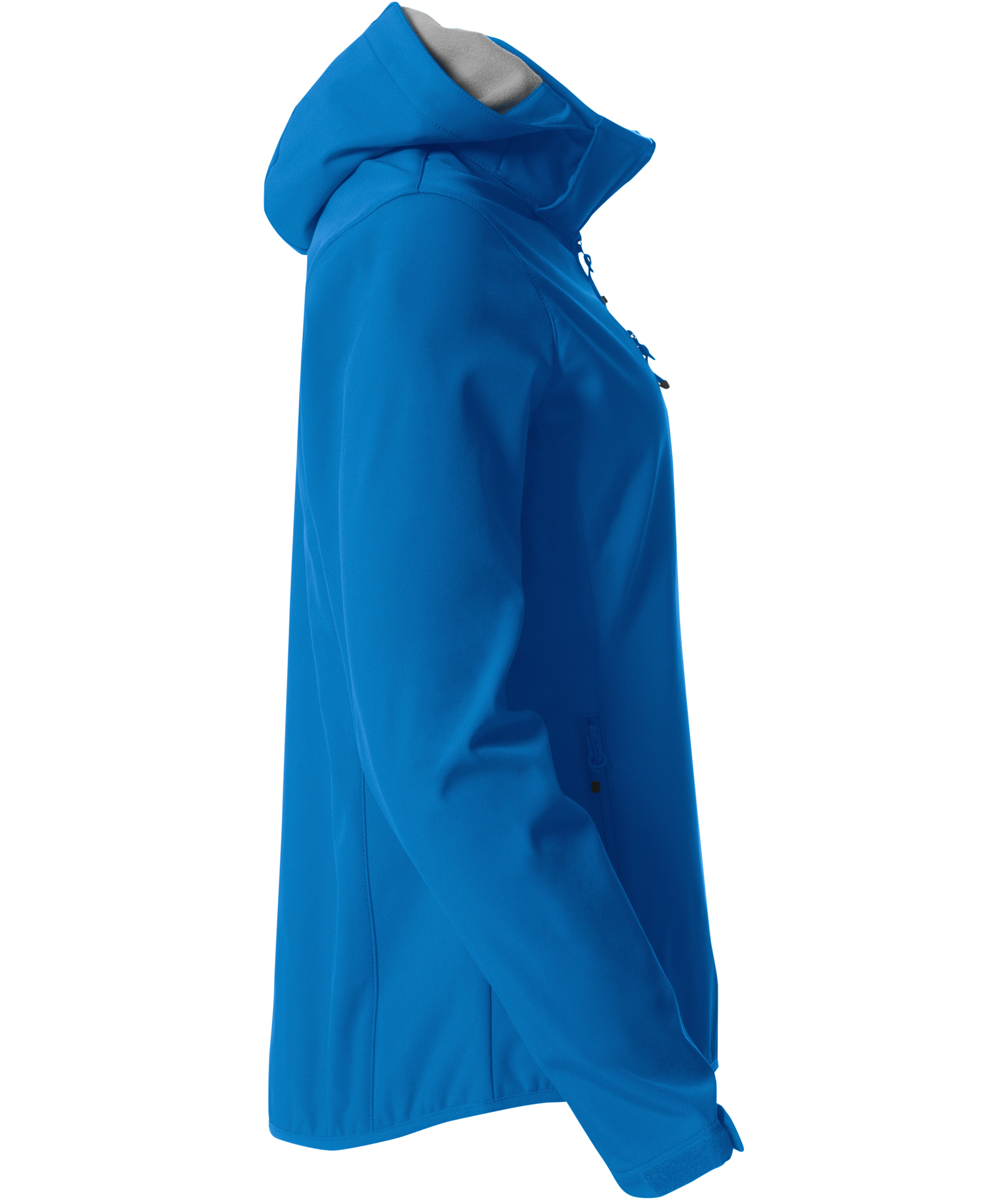 Clique Basic Hoody dame softshelljakke, Royal, large image number 3