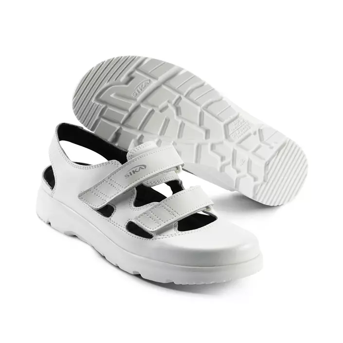 2nd quality product Sika OptimaX work sandals OB, White, large image number 0