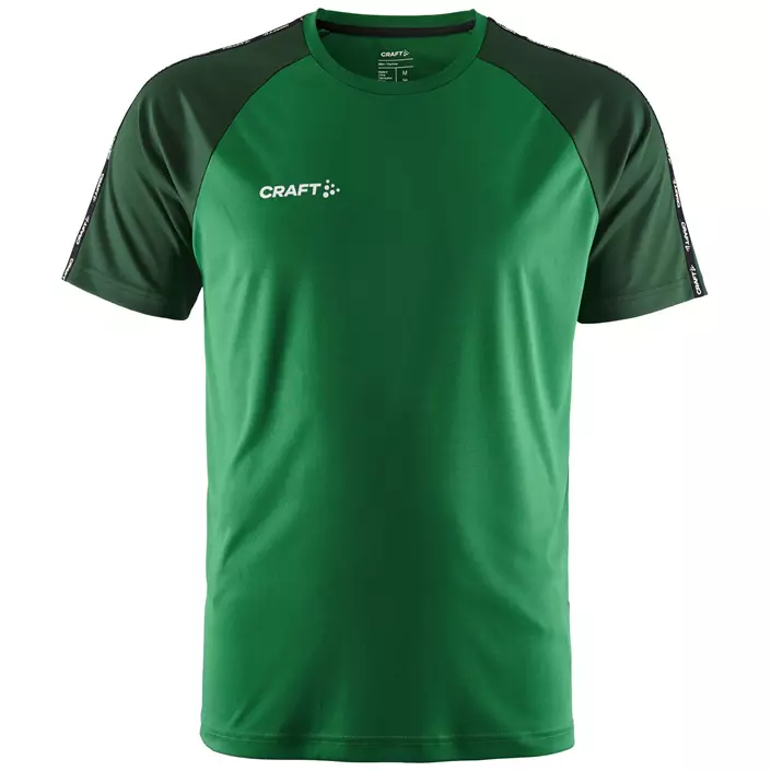 Craft Squad 2.0 Contrast Jersey T-Shirt, Team Green-Ivy, large image number 0