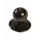 Nybo Workwear chefs buttons, Black, Black, swatch