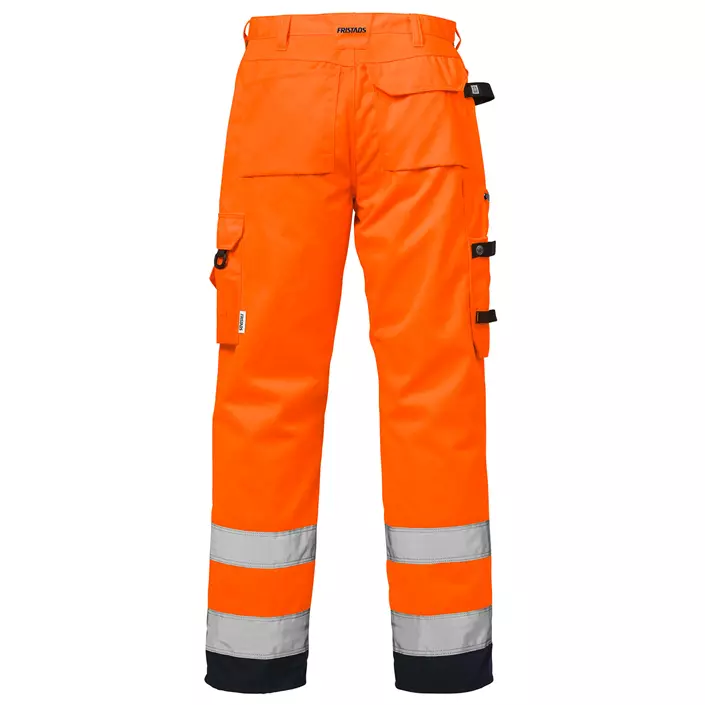 Fristads håndverkerbukse, Hi-vis Oransje/Marineblå, Hi-vis Oransje/Marineblå, large image number 1