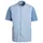 Kentaur kortärmad pique skjorta, Ljus Blå, Ljus Blå, swatch